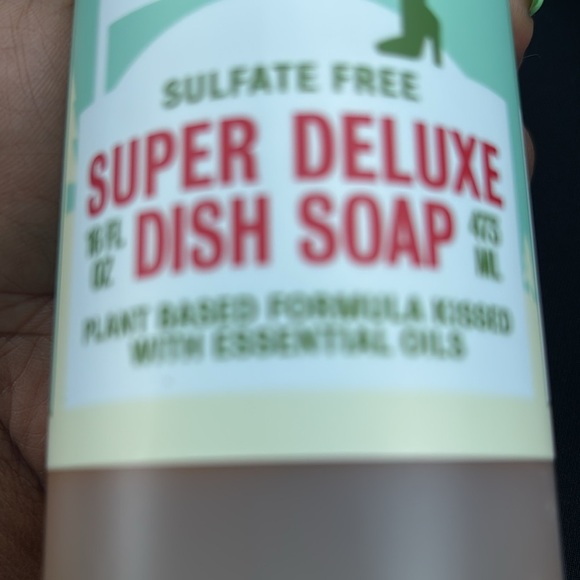 Rebel Green plant based super deluxe Dish Soap New - Picture 3 of 4